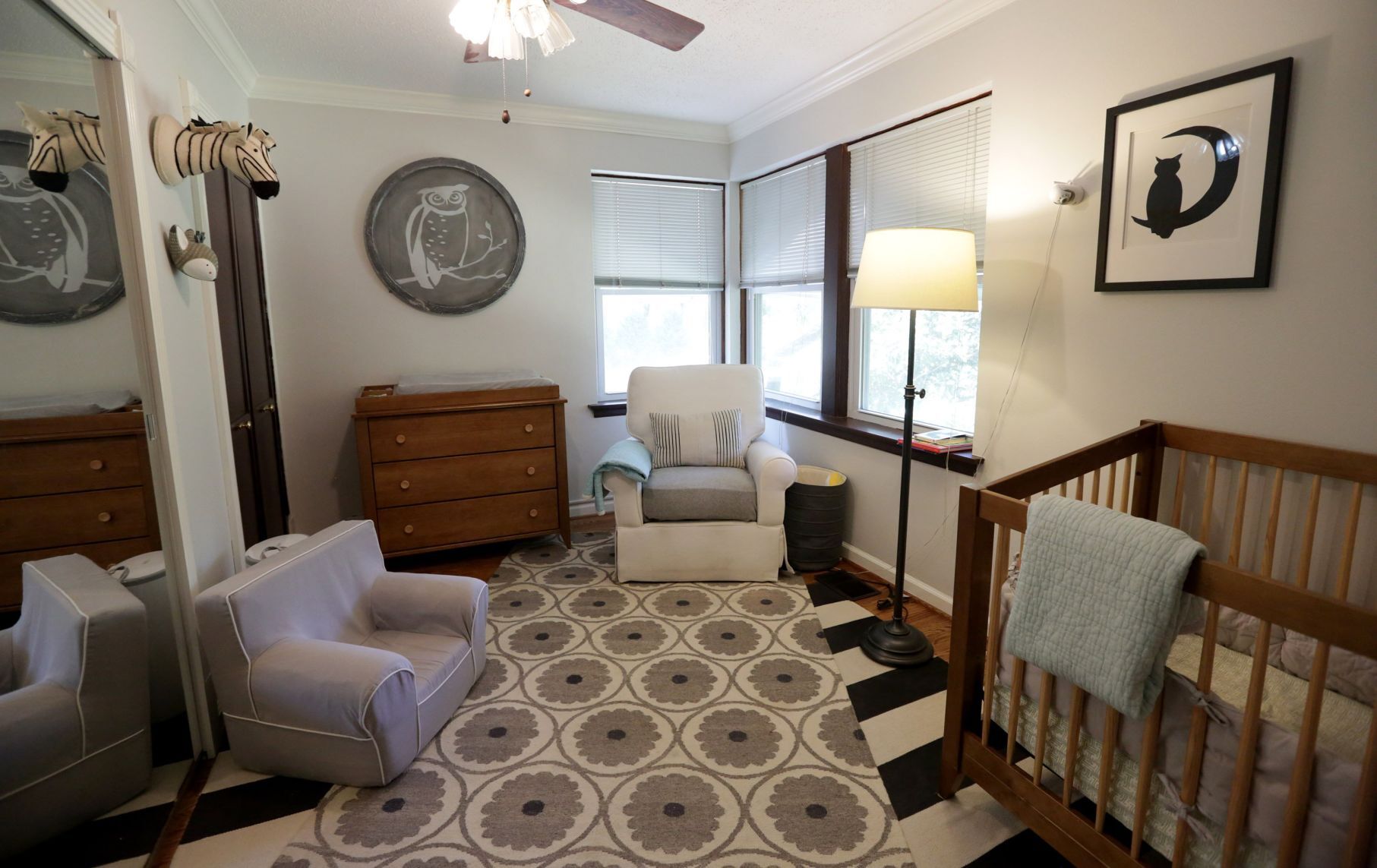 At Home in Affton mid-century ranch